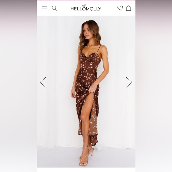 HELLO MOLLY Gimme Whiplash Midi Dress - Picture 6 of 10